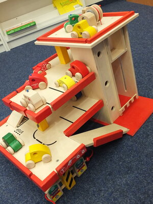 unsere neuen Spielsachen