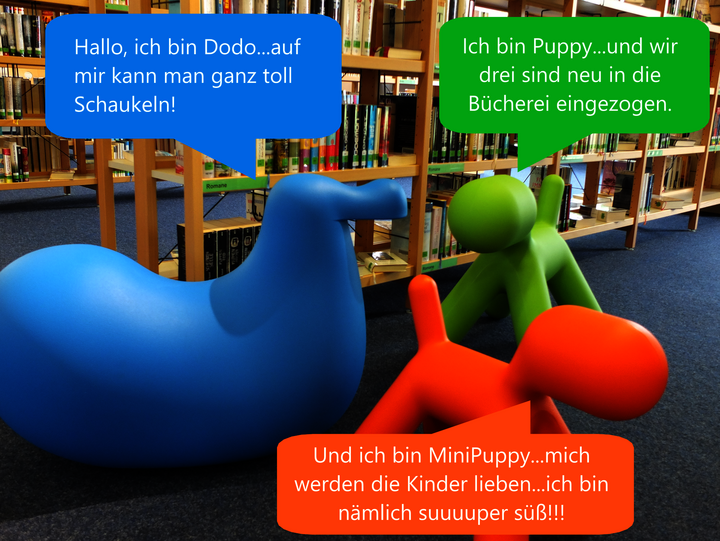 Puppy, Dodo und KleinPuppy sind da